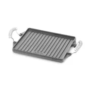 Grelhador Vaello Cinzento Ferro Fundido (47 x 27 cm) Cozinha | Gourmet - nacloset 2