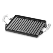 Grelha Grill Vaello Retangular Preto Aço Esmaltado (27 x 21 cm) Cozinha | Gourmet - nacloset
