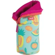 Bolsa Escolar Milan FRUTIKIS Verde Laranja 21 x 11,5 x 8 cm Estojos - nacloset 2