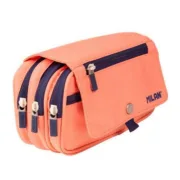 Bolsa Escolar Milan Serie1918 Cor de Rosa 13 x 24 x 10 cm Estojos - nacloset