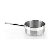 Caçarola BRA PROFESIONAL Aço inoxidável Ø 12 cm Cinzento Prateado 500 ml Cozinha | Gourmet - nacloset