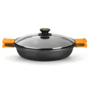 Caçarola BRA A270524 Preto 5 L Ø 24 cm Cozinha | Gourmet - nacloset