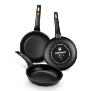 Frigideira antiaderente BRA Sartén Efficient Ø 22 cm Preto Alumínio Cozinha | Gourmet - nacloset