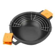 Frigideira BRA Braisogona_A272028 Preto Preto/Laranja Metal Alumínio Ø 24 cm Ø 28 cm Cozinha | Gourmet - nacloset 2