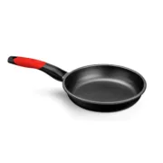Frigideira antiaderente BRA A411228 Ø 28 cm Preto Vermelho Aço inoxidável Alumínio Cozinha | Gourmet - nacloset