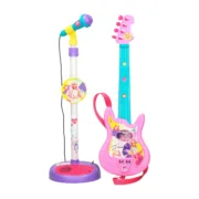 Conjunto musical Barbie Microfone Guitarra Infantil Brinquedos e Jogos - nacloset