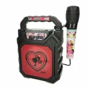 Altifalante Bluetooth portátil com microfone Reig Barbie Colunas Bluetooth - nacloset