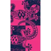 Toalha de Praia Secaneta Lopez 100 x 170 cm Jacquard Veludo Desporto | Lazer - nacloset