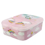 Lancheira com Compartimento para Talheres Stor Unicorn Rainbow (6,7 x 16,5 x 19,5 cm) Cozinha | Gourmet - nacloset