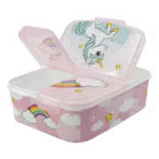 Lancheira com Compartimento para Talheres Stor Unicorn Rainbow (6,7 x 16,5 x 19,5 cm) Cozinha | Gourmet - nacloset 2