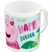 Caneca Peppa Pig Having fun Cerâmica Rosa Claro (350 ml) Canecas e garrafas térmicas - nacloset