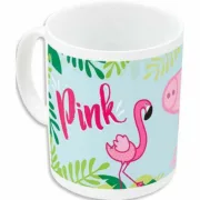 Caneca Peppa Pig Having fun Cerâmica Rosa Claro (350 ml) Canecas e garrafas térmicas - nacloset 2