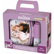 Lancheira com Frasco Frozen Autumn Leaves Jogos | Disfarces - nacloset