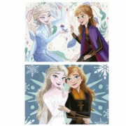 Set de 2 Puzzles Frozen 20 Peças Brinquedos e Jogos - nacloset 2