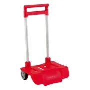 Carro Portamochilas Dobrável Safta Vermelho 30 x 85 x 23 cm Jogos | Disfarces - nacloset