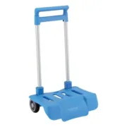 Carro Portamochilas Dobrável Safta SF-641077605 Azul 30 x 85 x 23 cm Jogos | Disfarces - nacloset