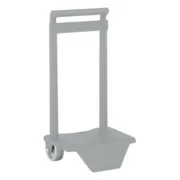 Trolley para Mochila Safta Prateado 18 x 54 x 16 cm Jogos | Disfarces - nacloset