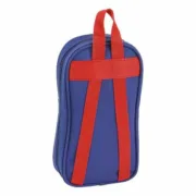 Mochila com Estojo Atlético Madrid In blue Azul Marinho 12 x 23 x 5 cm (33 Peças) Estojos - nacloset 2