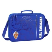 Pasta Escolar Real Zaragoza Azul (38 x 28 x 6 cm) Jogos | Disfarces - nacloset