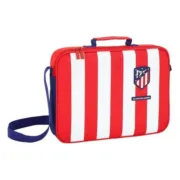 Pasta Escolar Atlético Madrid Vermelho Azul Branco (38 x 28 x 6 cm) Jogos | Disfarces - nacloset