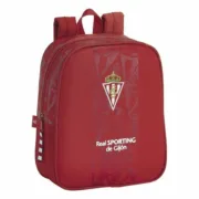 Mochila Infantil Real Sporting de Gijón Vermelho Jogos | Disfarces - nacloset