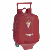 Mochila Escolar com Rodas 805 Real Sporting de Gijón 611972280 Vermelho Jogos | Disfarces - nacloset