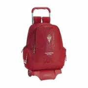 Mochila Escolar com Rodas 905 Real Sporting de Gijón Vermelho Jogos | Disfarces - nacloset