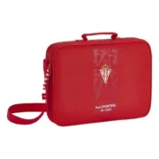 Pasta Escolar Real Sporting de Gijón Vermelho (38 x 28 x 6 cm) Jogos | Disfarces - nacloset