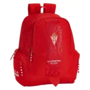 Mochila Escolar Real Sporting de Gijón (Vermelho) Jogos | Disfarces - nacloset