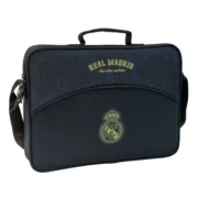Pasta Escolar Real Madrid C.F. Azul Marinho (38 x 28 x 6 cm) Jogos | Disfarces - nacloset 2