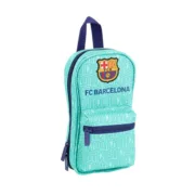 Mochila com Estojo F.C. Barcelona Turquesa 12 x 23 x 5 cm 33 Peças Estojos - nacloset 2