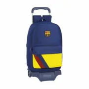 Mochila Escolar com Rodas 905 F.C. Barcelona Jogos | Disfarces - nacloset