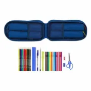 Mochila com Estojo BlackFit8 M747 Azul escuro 12 x 23 x 5 cm (33 Peças) Estojos - nacloset 2