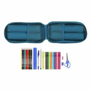 Mochila com Estojo BlackFit8 M747 Azul 12 x 23 x 5 cm (33 Peças) Estojos - nacloset 2