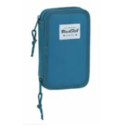 Estojo Duplo BlackFit8 M854 Azul 12.5 x 19.5 x 4 cm (28 Peças) Estojo 2 Divisórias - nacloset