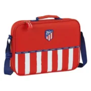 Pasta Escolar Atlético Madrid Vermelho Azul Branco (38 x 28 x 6 cm) Jogos | Disfarces - nacloset