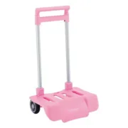Carro Portamochilas Dobrável Safta Cor de Rosa 30 x 85 x 23 cm Jogos | Disfarces - nacloset