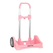 Carro Safta Rosa Claro 40 x 85 x 28 cm Jogos | Disfarces - nacloset