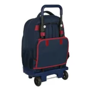Mochila Escolar com Rodas F.C. Barcelona Corporativa Azul Grená (33 x 45 x 22 cm) Jogos | Disfarces - nacloset 2