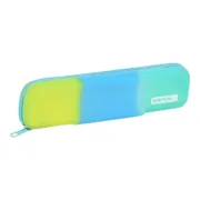Bolsa Escolar Safta Azul Verde Amarelo (20 x 5.5 x 2 cm) Estojos - nacloset