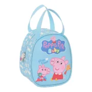 Porta-merendas Térmico Peppa Pig Baby Azul 19 x 22 x 14 cm Caixas térmicas portáteis - nacloset 2