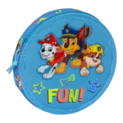 Estojo The Paw Patrol Friendship Redondo Azul (18 Peças) Estojos - nacloset