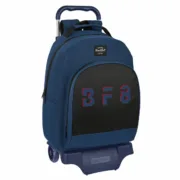 Mochila Escolar com Rodas BlackFit8 Urban Preto Azul Marinho (32 x 42 x 15 cm) Jogos | Disfarces - nacloset