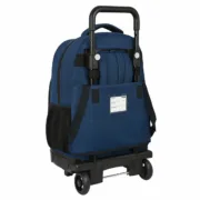 Mochila Escolar com Rodas BlackFit8 Urban Preto Azul Marinho (33 x 45 x 22 cm) Jogos | Disfarces - nacloset 2