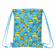 Saco Mochila com Cordas Minions Azul 35 x 1 x 40 cm Jogos | Disfarces - nacloset 2