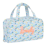 Nécessaire Escolar Moos Lovely Azul Claro (31 x 14 x 19 cm) Estojos - nacloset