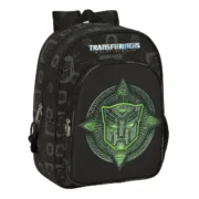 Mochila Escolar Transformers 26 x 34 x 11 cm Preto Jogos | Disfarces - nacloset