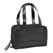 Nécessaire Escolar Moos Negro Acolchoado Preto 31 x 14 x 19 cm Estojos - nacloset