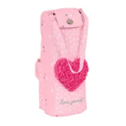 Bolsa Escolar Safta Love Yourself Cor de Rosa (6 x 21 x 6 cm) Estojos - nacloset 2