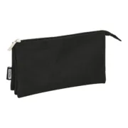 Bolsa Escolar Safta Preto (22 x 12 x 3 cm) Estojos - nacloset 2